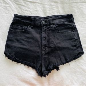❌sold❌ BDG UO high rise denim shorts